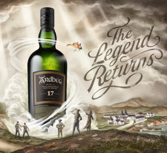 Ardbeg 17 Years Old, 70cl (271 EUR pro Liter) – Ardbegday Ardbeg 17 Years Old, 70cl (271 EUR pro Liter) – Ardbegday